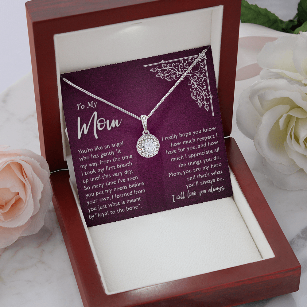 To My Mom | You are my hero | Eternal Hope Necklace