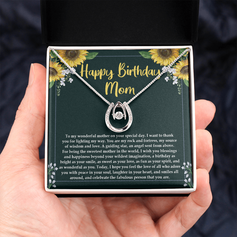 To My Mom | Happy Birthday | Lucky Necklace