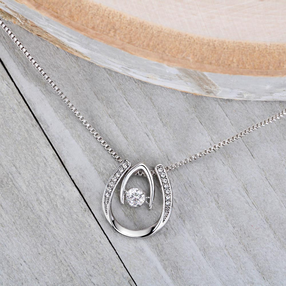 To My Mom | How Much I Love You | Lucky Necklace