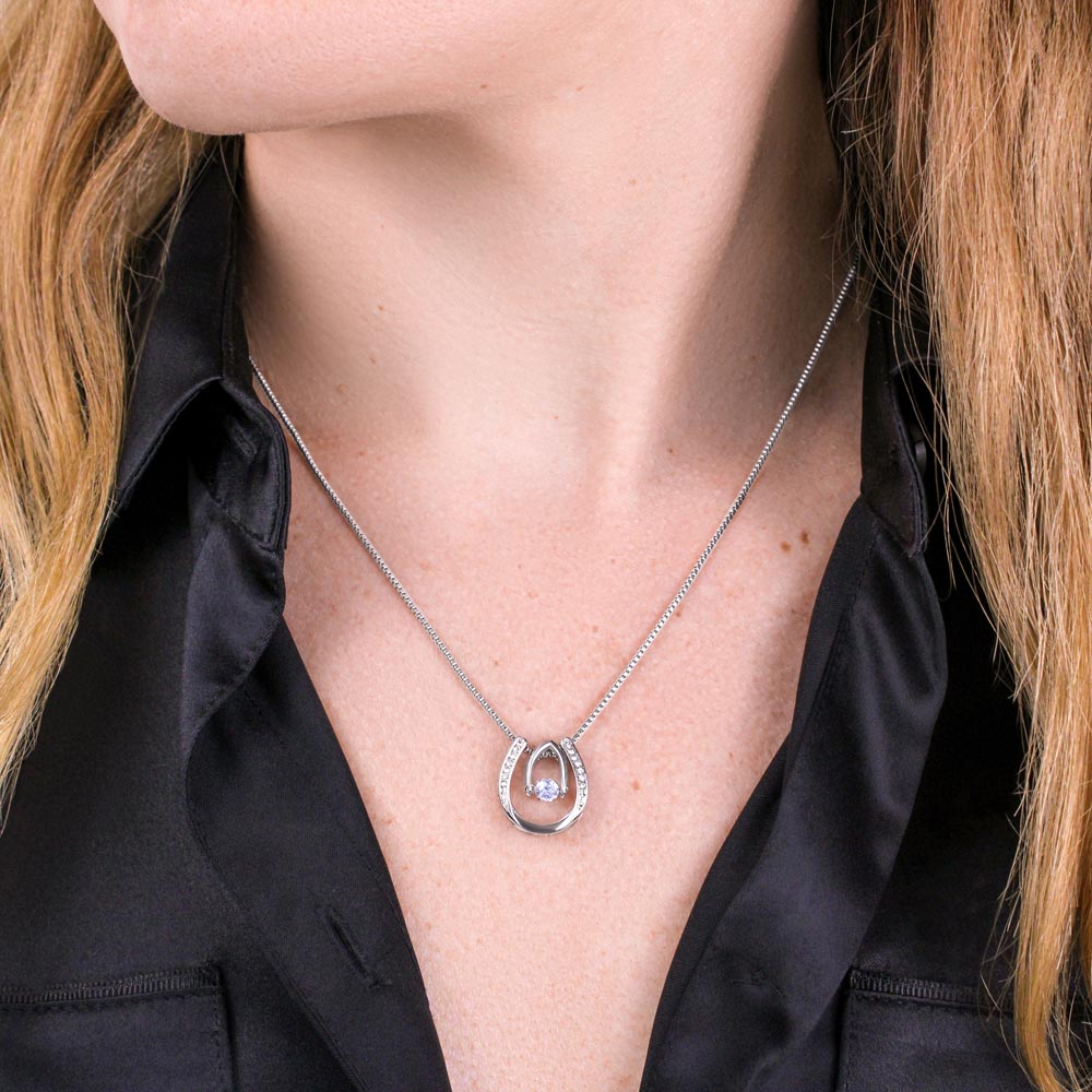 To My Beautiful Mom | My Heart To See | Lucky Necklace