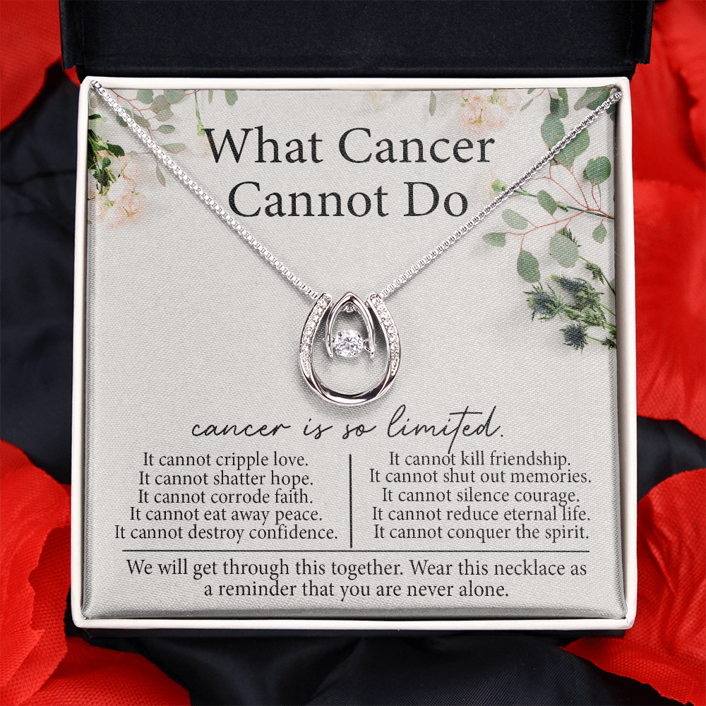 What Cancer Cannot Do - Lucky Necklace