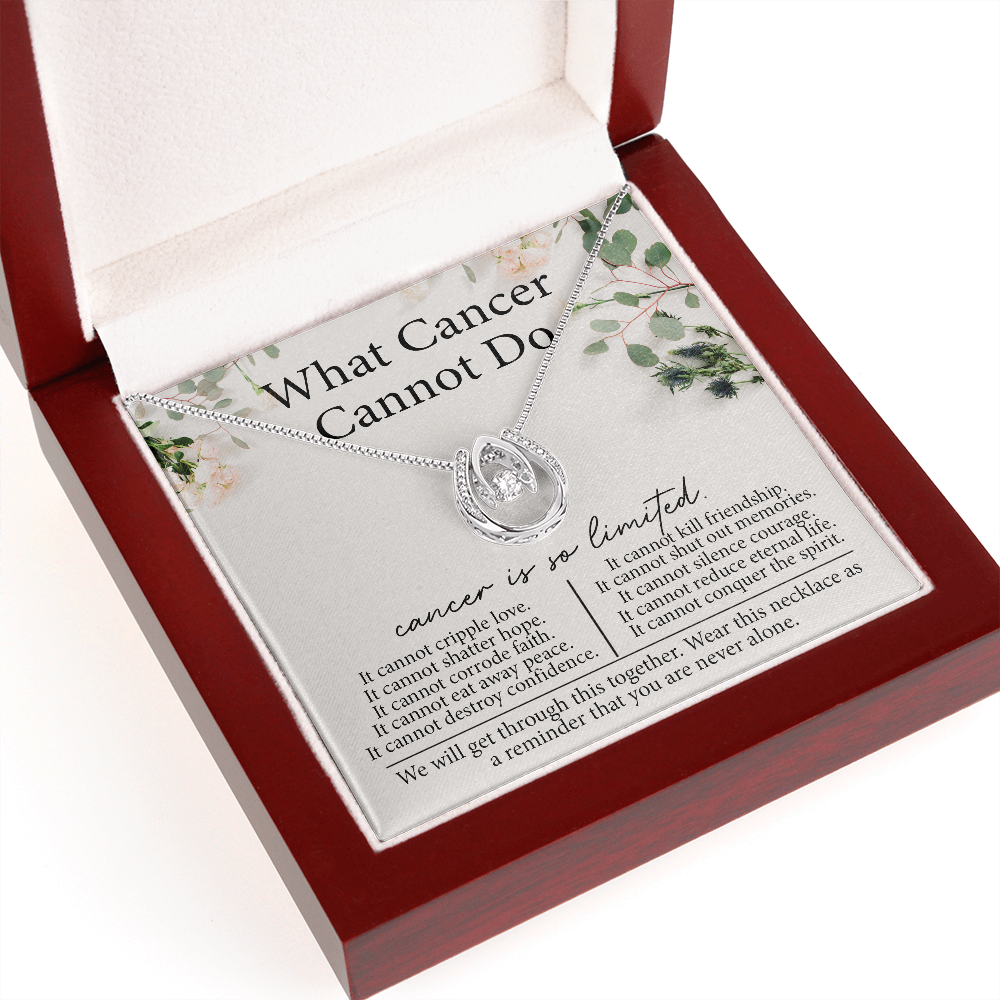 What Cancer Cannot Do - Lucky Necklace