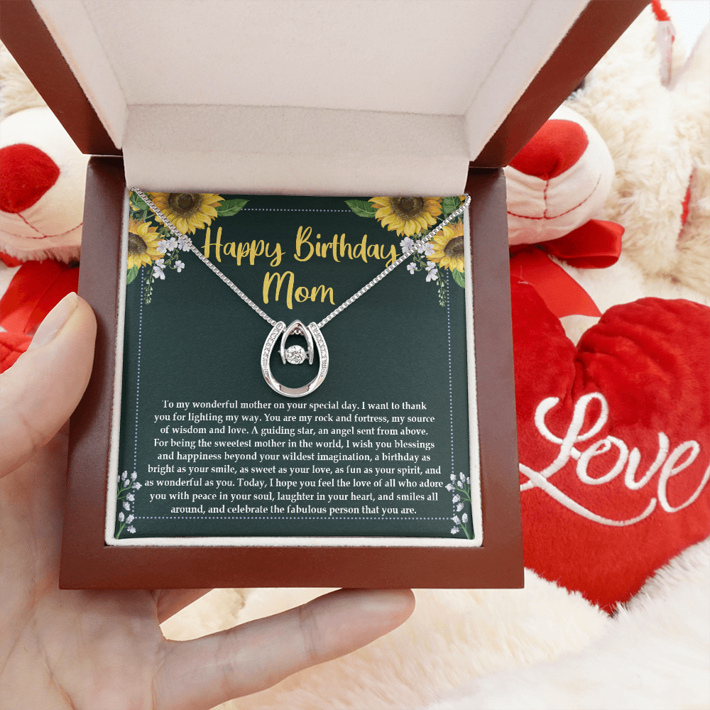 To My Mom | Happy Birthday | Lucky Necklace