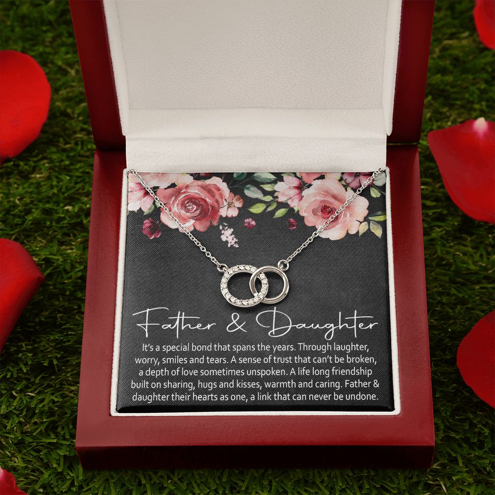 Father & Daughter | Special Bond | Perfect Pair Necklace | Gift For Daughter from Father