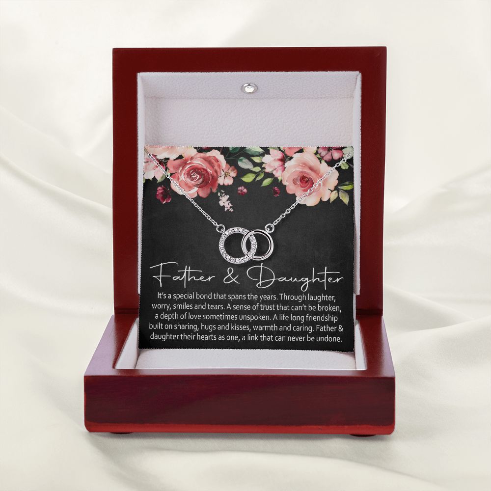 Father & Daughter | Special Bond | Perfect Pair Necklace | Gift For Daughter from Father