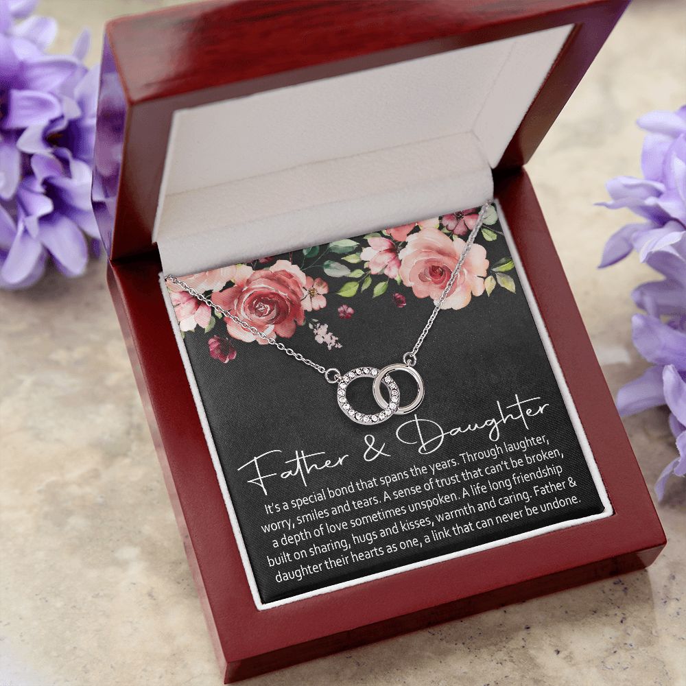 Father & Daughter | Special Bond | Perfect Pair Necklace | Gift For Daughter from Father