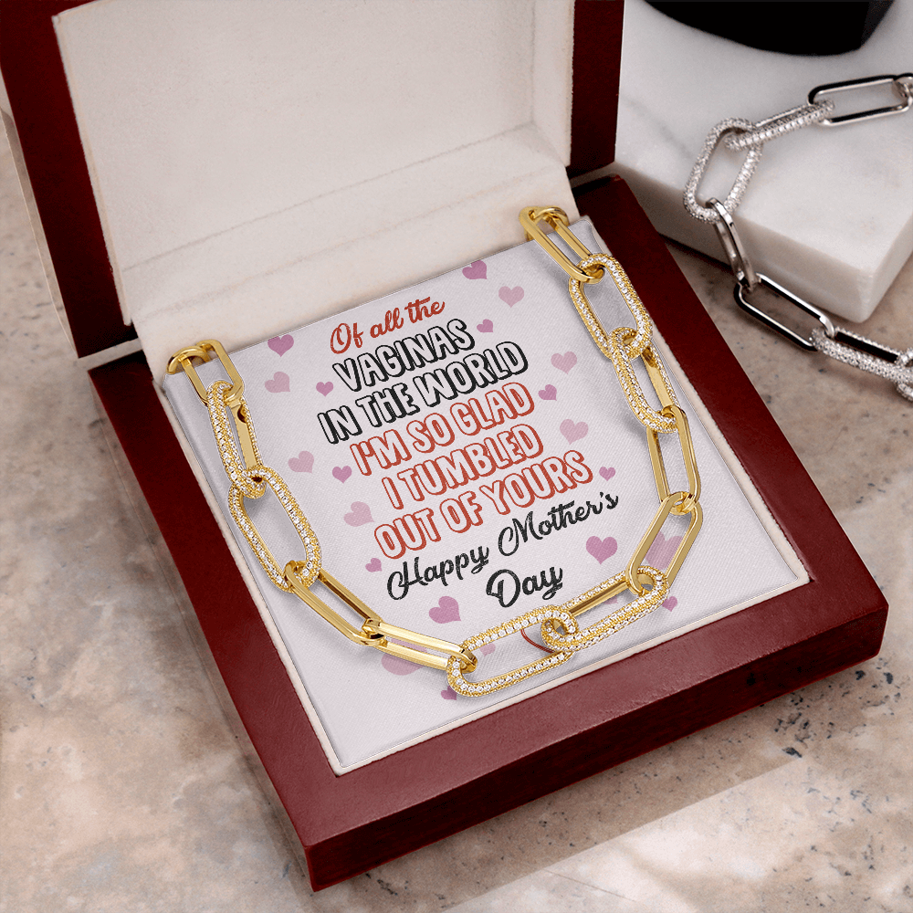 To My Mom | Tumbled Out Of Yours | Forever Linked Necklace