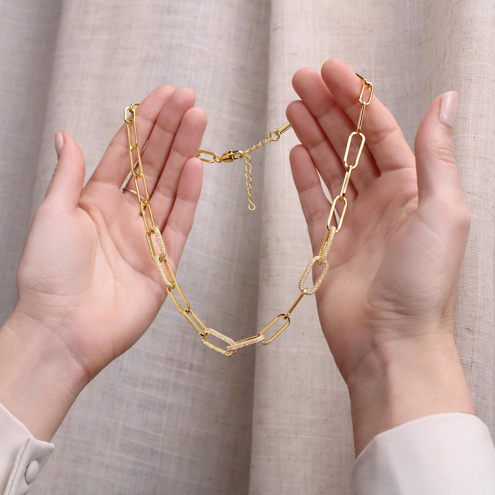 To My Beautiful Wife | Gift To Our Family | Forever Linked Necklace