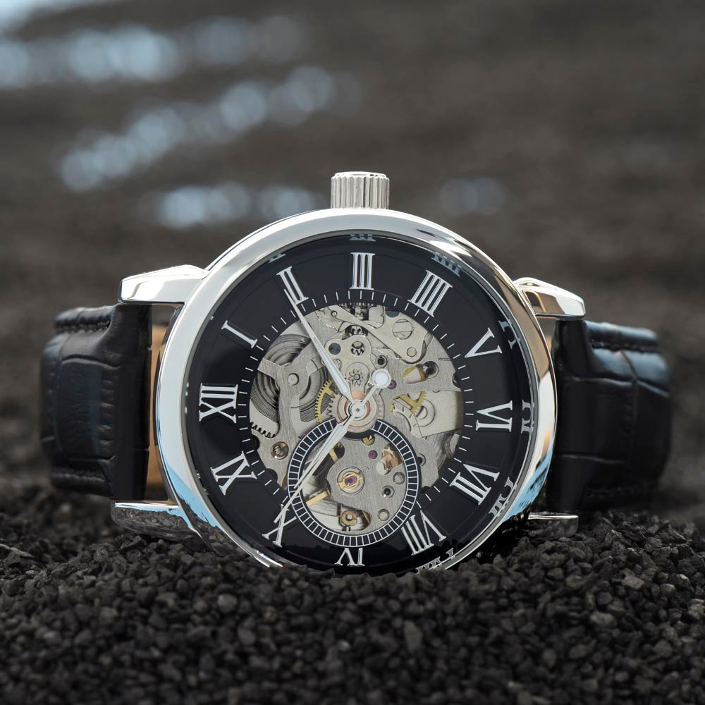 To My Dad | Hero Of My Childhood | Openwork Automatic Watch