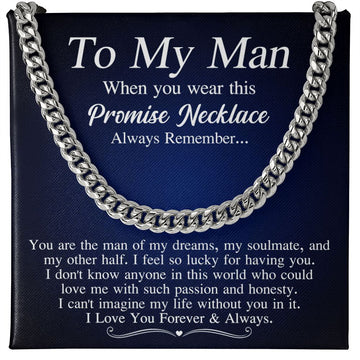 To My Man - The Man Of My Dreams, Cuban Link Chain