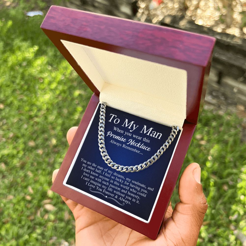 To My Man - The Man Of My Dreams, Cuban Link Chain