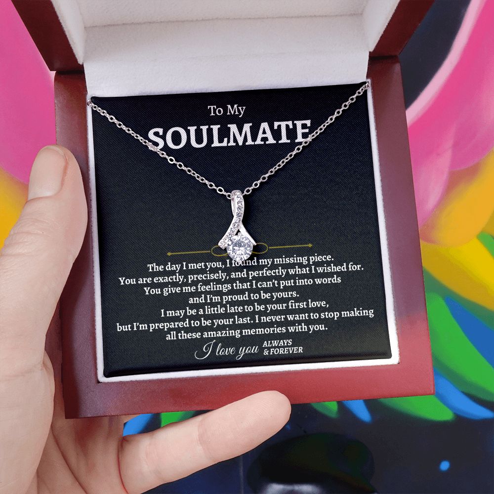 To My Soulmate | I Found My Missing Piece | Romantic Gift for Her