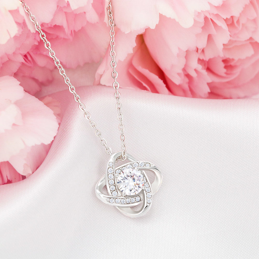 To My Beautiful Wife | You Are The Best Thing | Love Knot Necklace