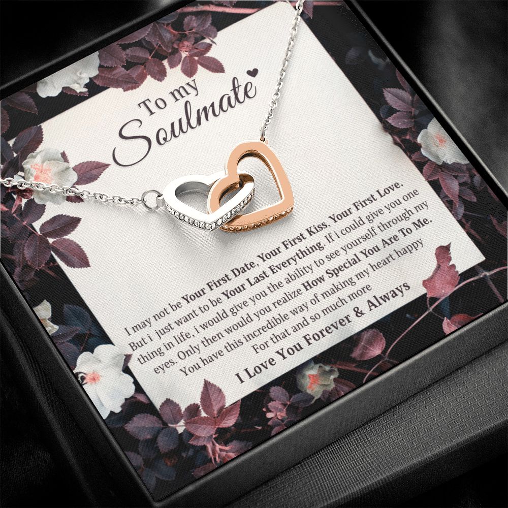 To My Soulmate - How Special You Are To Me, Meaningful Soulmate Necklace For Her
