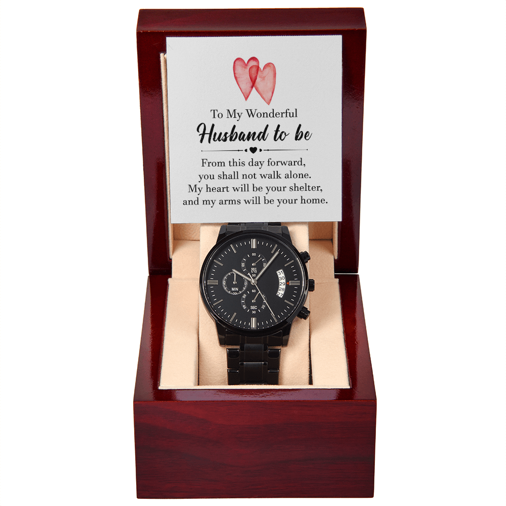 To My Husband Watch for Men, Wedding Gift for Husband To Be, Christmas Gift for Him, Husband Gift, Watch for Boyfriend