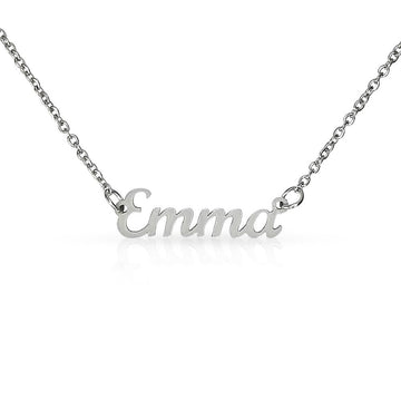 Name Necklace, Custom Name Jewelry, Christmas Gifts For Her, Daughter Personalized Name Necklace, Christmas Jewelry For Mom