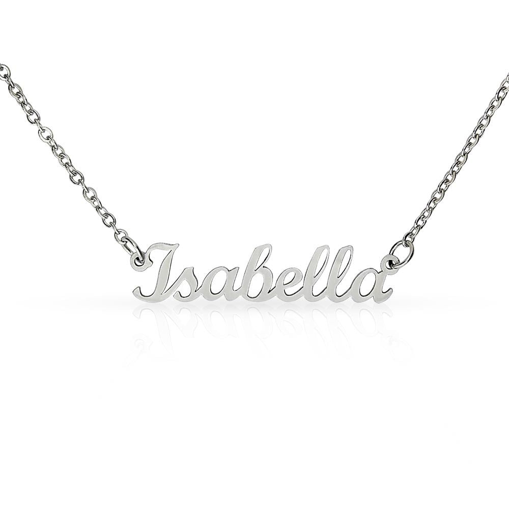 Name Necklace, Custom Name Jewelry, Christmas Gifts For Her, Daughter Personalized Name Necklace, Christmas Jewelry For Mom