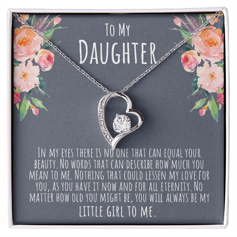 To My Daughter | My Love For You | Forever Love Necklace