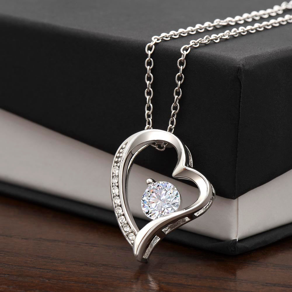 Granddaughter Brave & Strong, Forever Love Necklace, Perfect Gift For Granddaughter