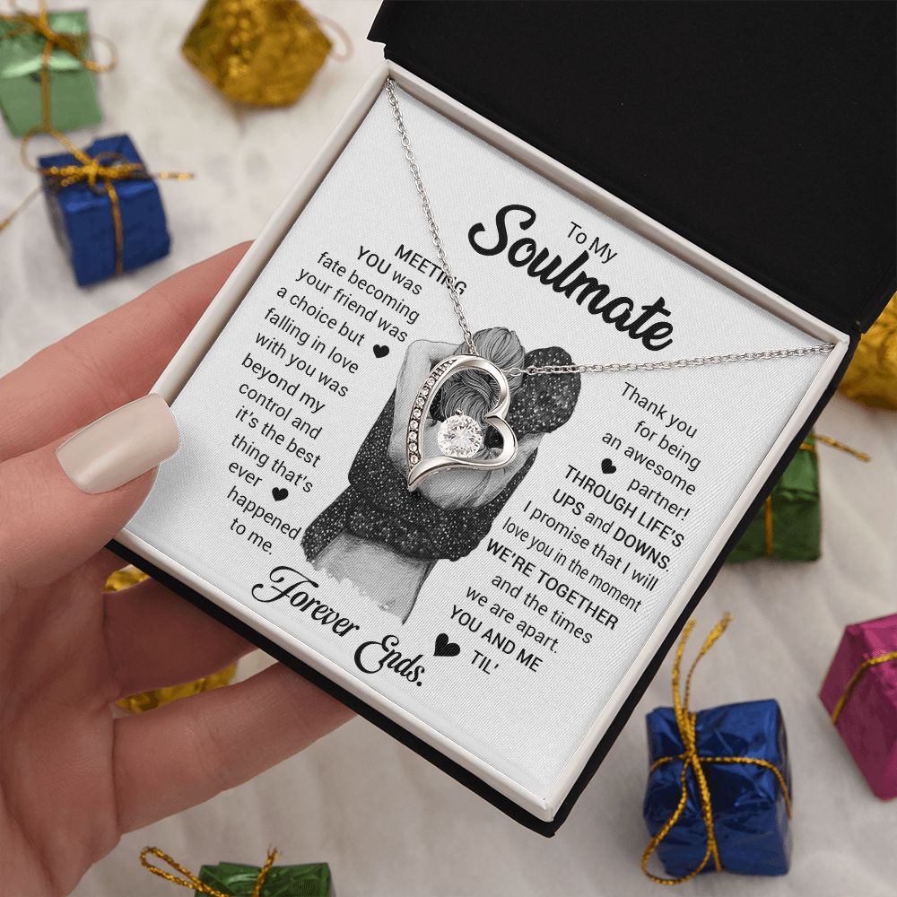 Soulmate The Best Thing That's Ever Happened | Romantic Gift For Your Soulmate | Forever Love Necklace