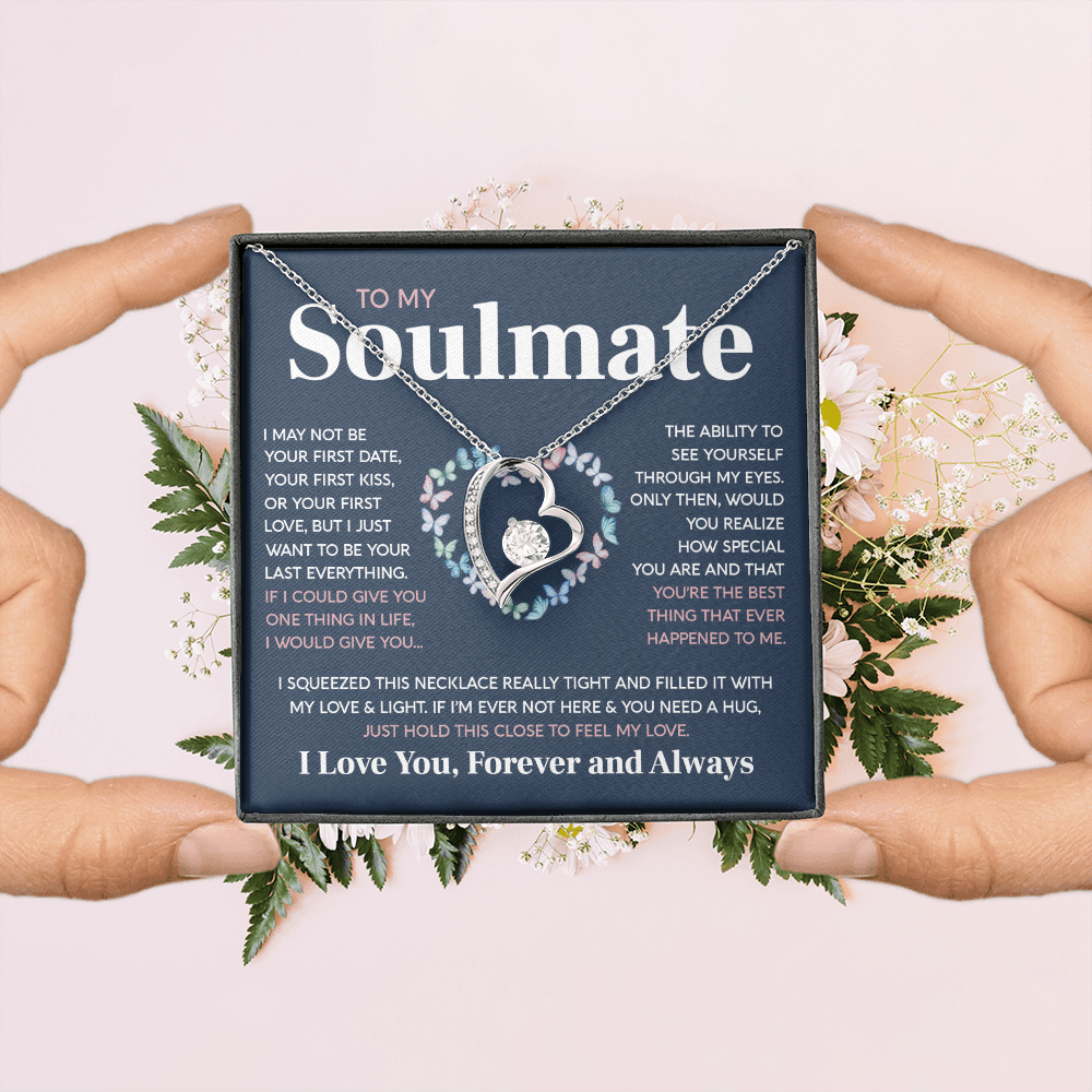 To My Soulmate | Feel My Love | Forever Love Necklace