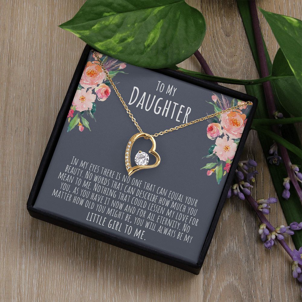 To My Daughter | My Love For You | Forever Love Necklace