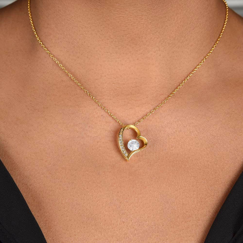 Mom On This Special Day, Forever Love Necklace, Mother's Day Gift Idea