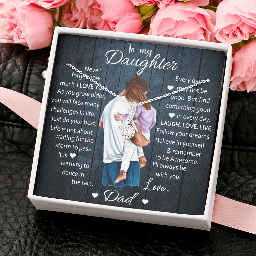 To My Daughter | Laugh Love Live | Gift for Daughter from Dad