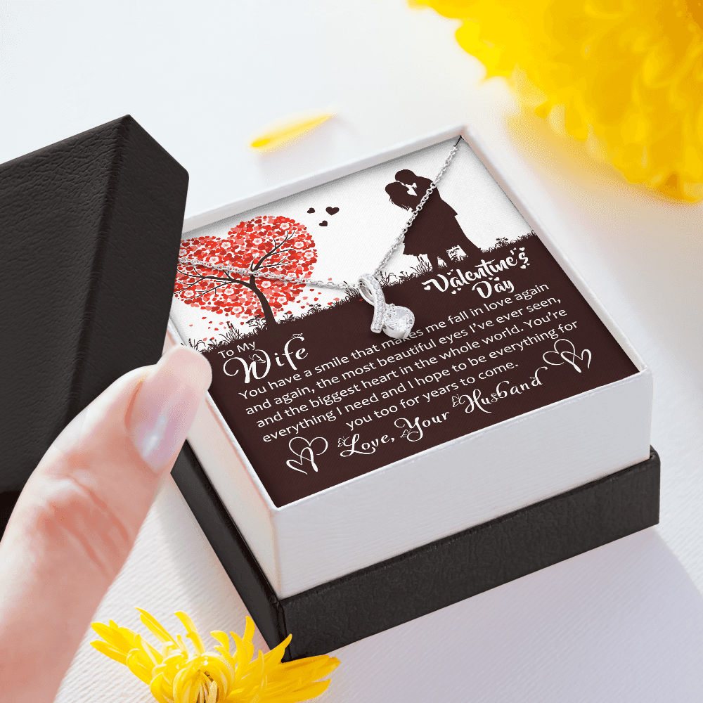 To My Wife | Fall In Love Again | Alluring Beauty Necklace