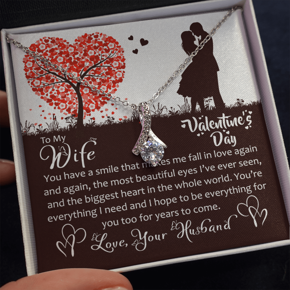 To My Wife | Fall In Love Again | Alluring Beauty Necklace