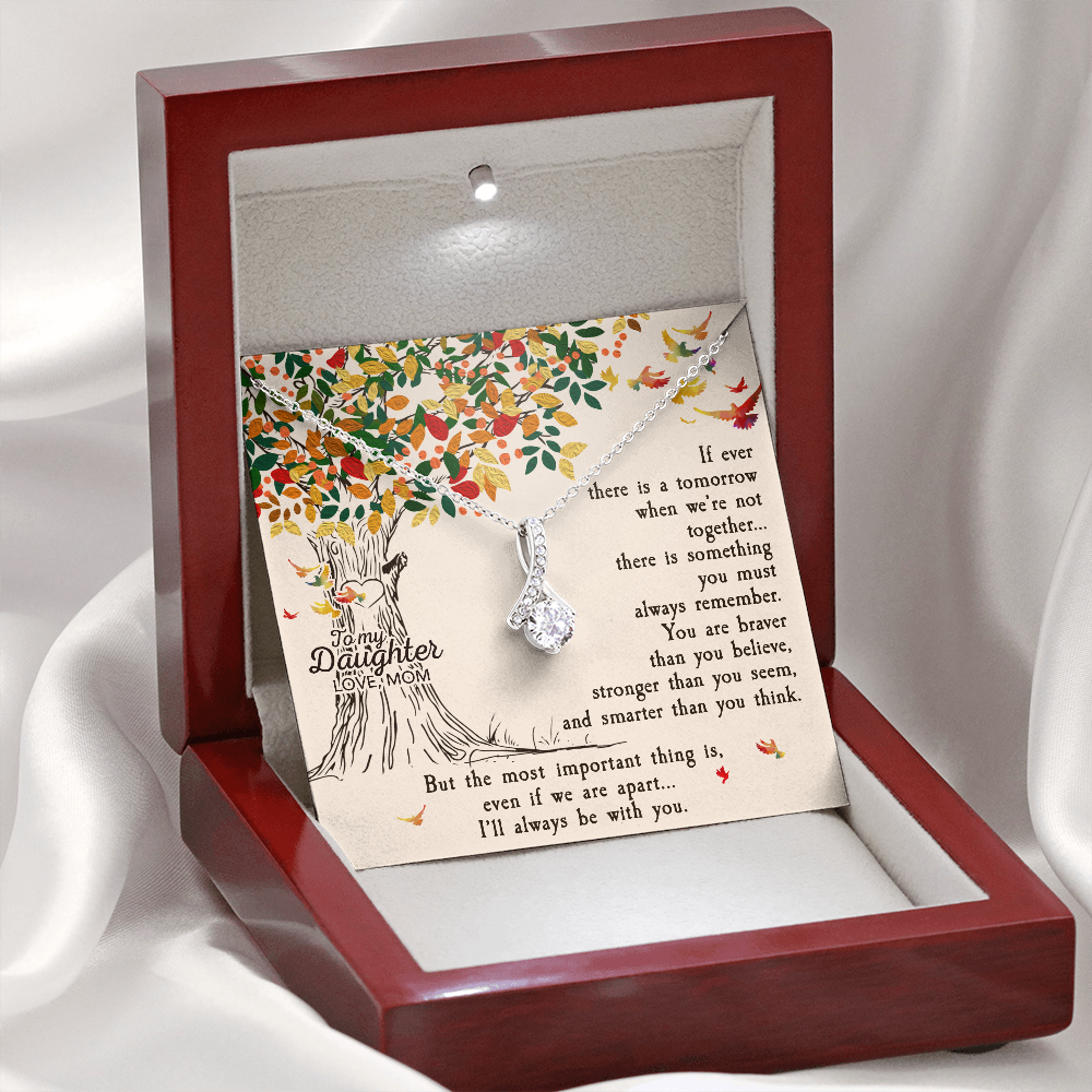 To My Daughter | Be With You Necklace | Gift for Daughter from Mom