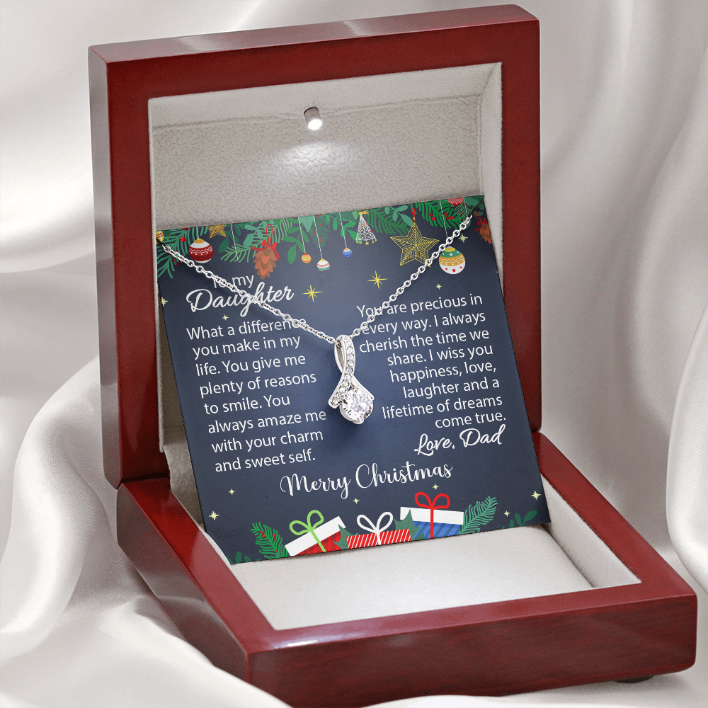 To My Daughter | Merry Christmas | Necklace