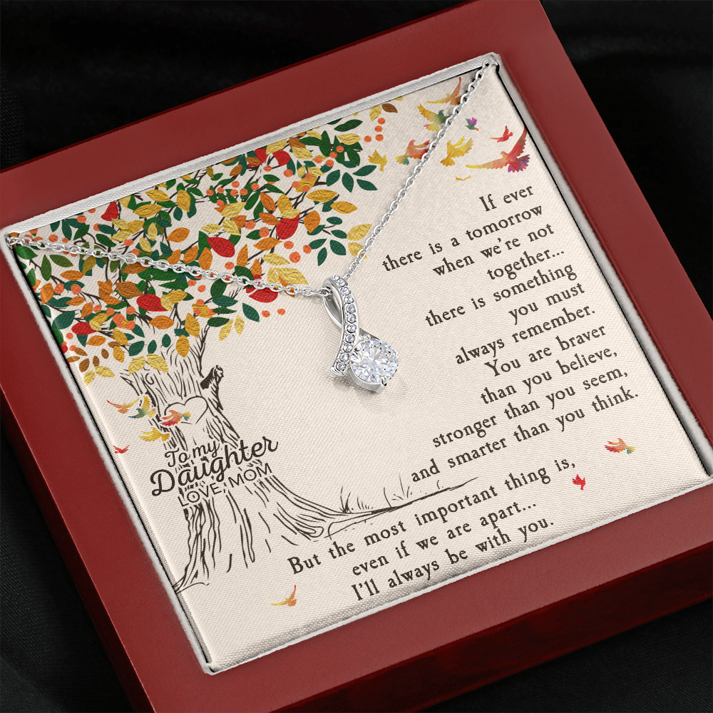 To My Daughter | Be With You Necklace | Gift for Daughter from Mom