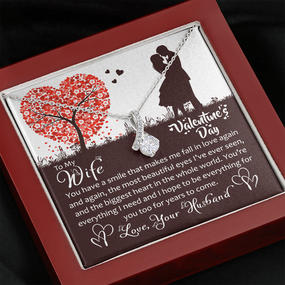 To My Wife | Fall In Love Again | Alluring Beauty Necklace