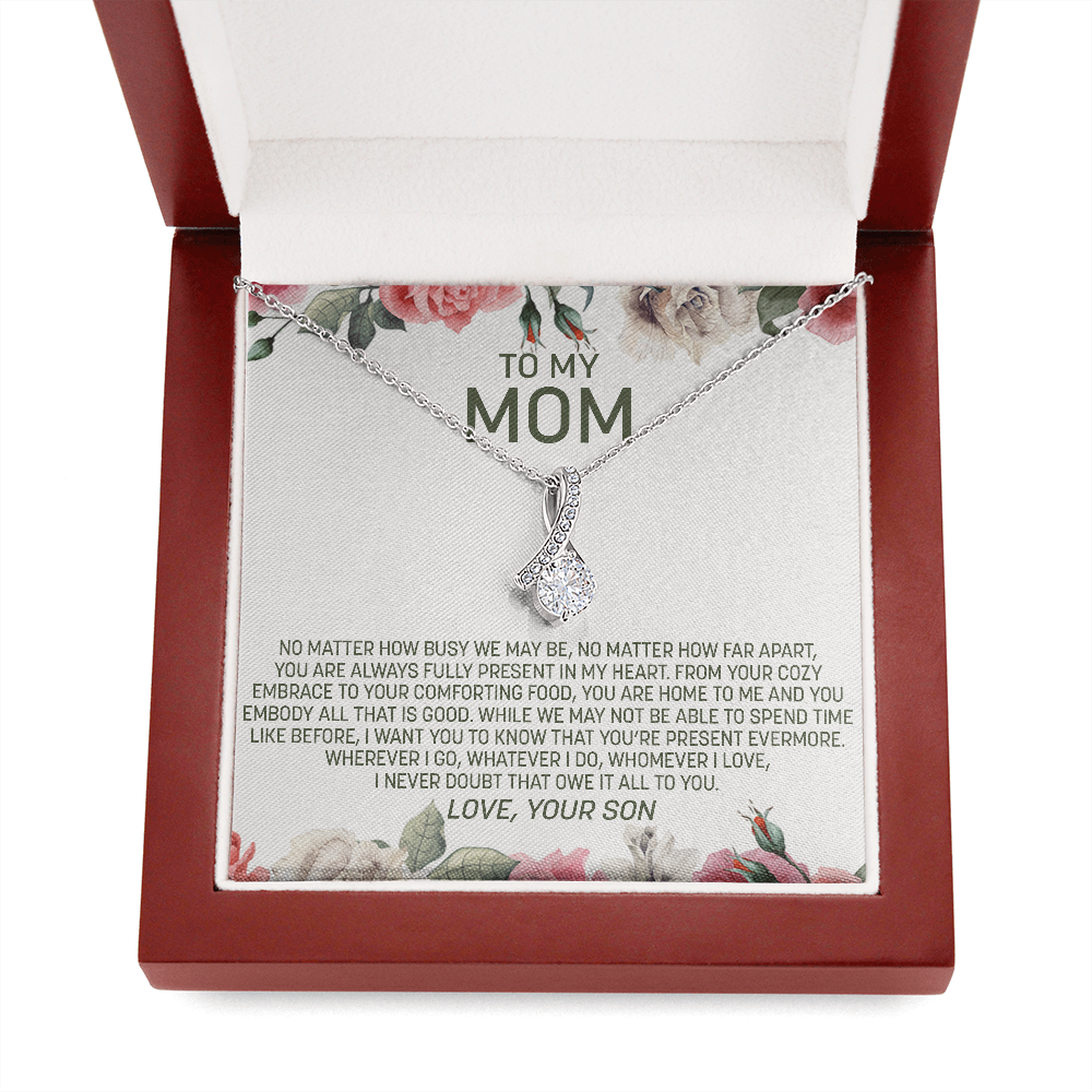 To My Mom | Present In My Heart | Necklace