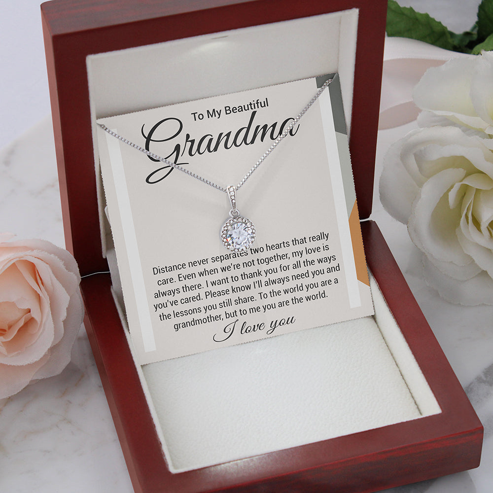 To My Grandma | You Are The World | Eternal Hope Necklace